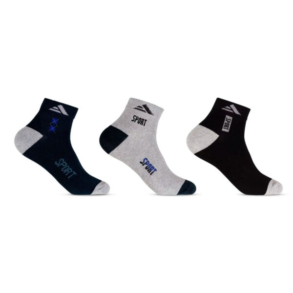 004ALCL_1 Kit Meias Basic Adulto Cano Longo com 3 Pares Altomax
