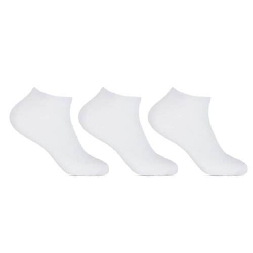 Kit Meias Basic Invisível Adulto Cano Curto com 3 Pares Altomax