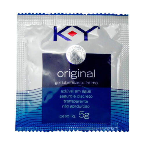 0072-038_1 Sachê K-Y Original Lubrificante Íntimo a Base d’ Água 5g