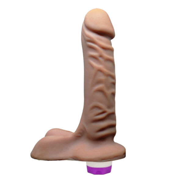 Prótese com Vibro Interno com Escroto 19,5 X 4,5 cm Garji