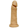 010071-Pele_1 Prótese Realística Maciça com Glande Destacada 15 x 4 cm Garji