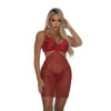 0653-P-Rubi_1 Camisola em Tule sem Bojo com Aro e Amarração em Laço Coleção Namorados My Fábrica