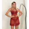 0671-P-Divino_1-1.jpg Camisola em Tule Poá com Bojo Coleção Cherry My Fábrica