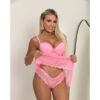 0671-P-Pantera_2.jpg Camisola em Tule Poá com Bojo Coleção Cherry My Fábrica