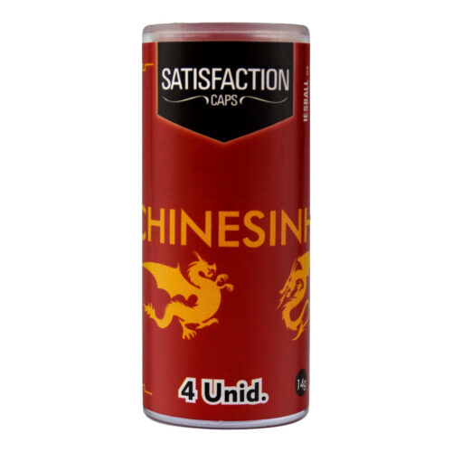 09987_1 IesBall Chinesinha Cápsula Excitante Unissex com 4 unidades Satisfaction Caps