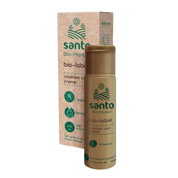 0ST7912-Cookies-com-Creme_3 Bio-Labié Ice Gel Corporal Unissex Beijável 15g Linha Bio-Planted Santo