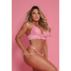 1.497-GG-Rosa_1 Conjunto Lovers Glow Abertura no Bumbum com Correntes Tallyta Moda Apimentada