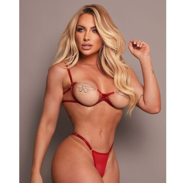1.523-U-Vermelho_2 Conjunto Voo Secreto com Calcinha Personalizável Coleção Metamorfose Tallyta Moda Apimentada