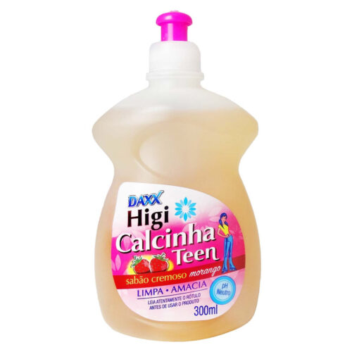 10008_1 Higi Calcinha Teen Sabão Cremoso para Higienização de peças Íntimas 300ml Daxx