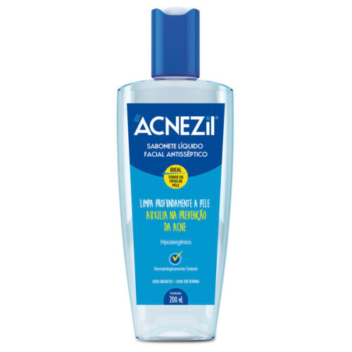 100718_1 Acnezil Sabonete Líquido Facial Antisséptico 200ml CIMED