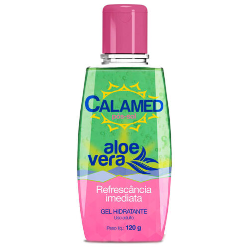 101588_1 Calamed Pós Sol Aloe Vera Gel Hidratante 120ml Cimed