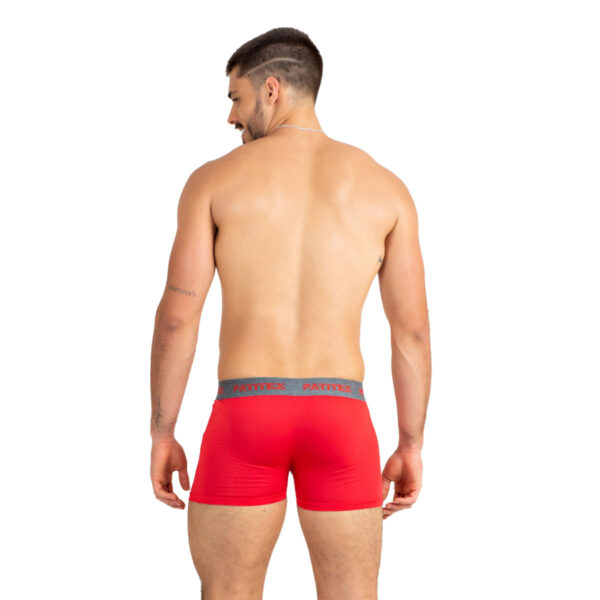101PT-M-Vermelho_3 Cueca Boxer Adulto Lisa Patitex