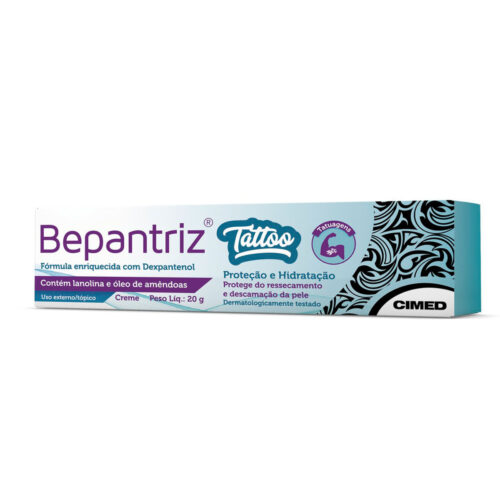 102634_1 Bepantriz Tatto Creme para Proteção e Hidratação de Tatuagens 20g Cimed