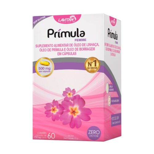 102717_1 Lavitan Prímula Femme Suplemento Alimentar com Óleos Naturais com 60 Cápsulas Cimed
