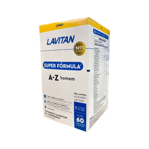 103116_1 Lavitan Multi 5G Homem Suplemento Vitamínico Mineral com 60 Comprimidos Cimed