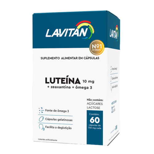 103434_1 Lavitan Luteína 10mg Suplemento Alimentar com 60 Cápsulas CIMED