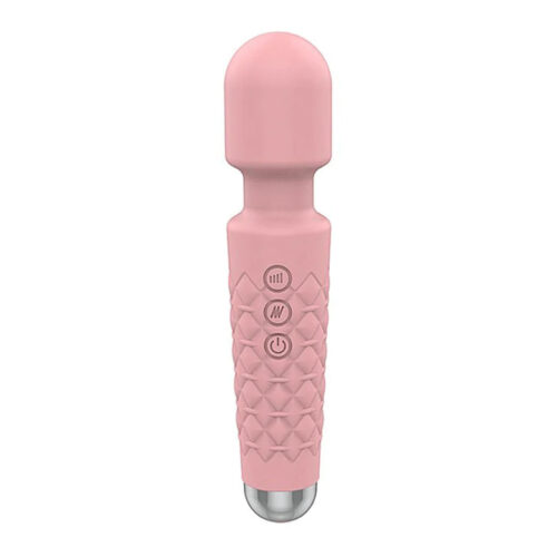 Magic Mexe K Toys Varinha Mágica em Silicone com 20 Modos de Vibrações Cimed