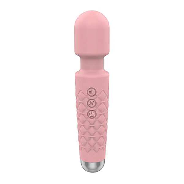Magic Mexe K Toys Varinha Mágica em Silicone com 20 Modos de Vibrações Cimed