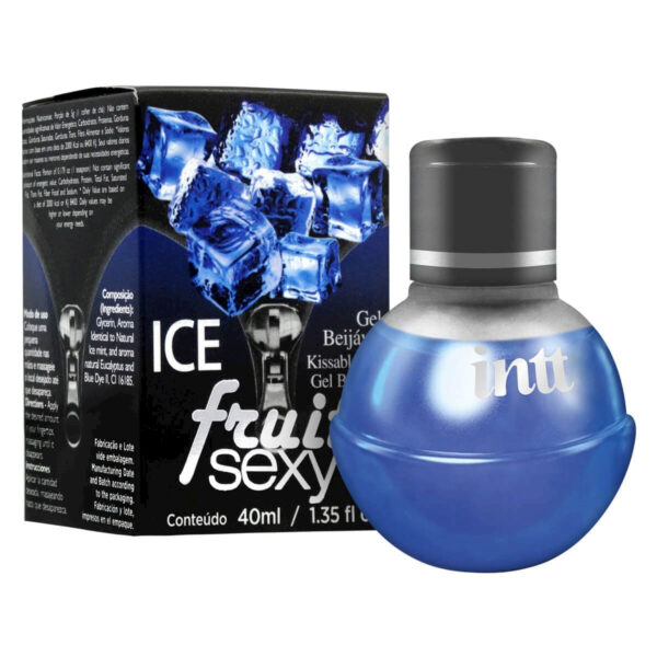 10632_1 Fruit Sexy Gel Beijável Sabor Ice Extra Forte 40ml Intt