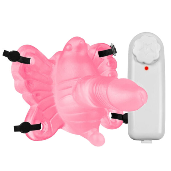 106P-Rosa-Claro_1 Butterfly Estimulador e Massageador com Prótese Pau Brasil