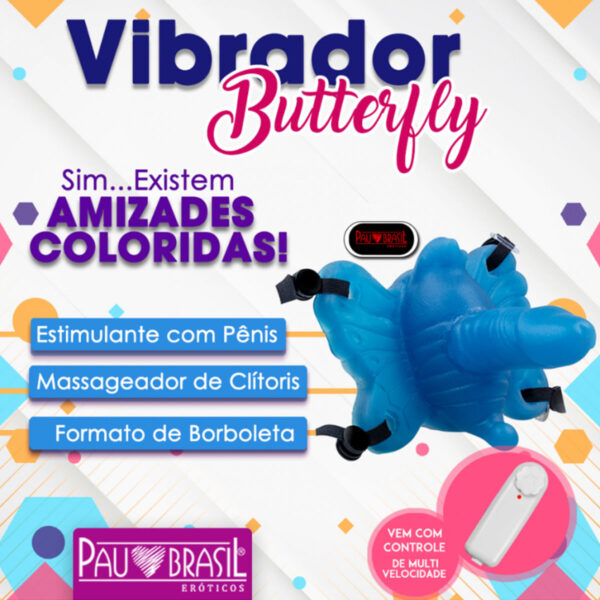 106P-Rosa-Claro_2 Butterfly Estimulador e Massageador com Prótese Pau Brasil