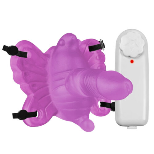 106P-Roxo_1 Butterfly Estimulador e Massageador com Prótese Pau Brasil