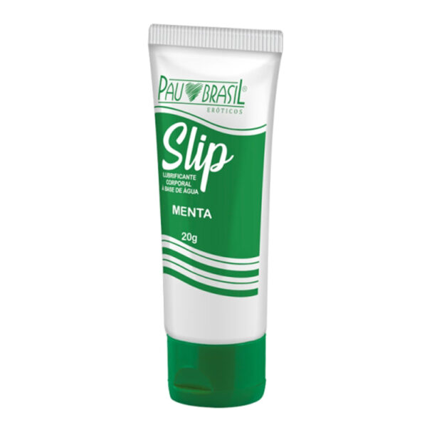 1104ME-Menta_3 Slip Lubrificante Corporal a Base d’água Beijável 20g Pau Brasil