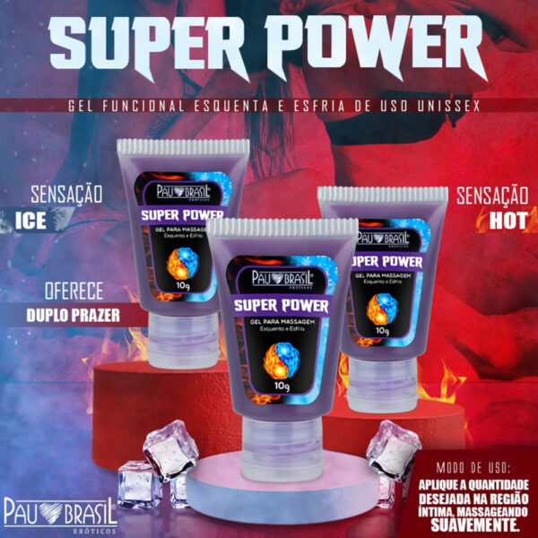 1104S_2 Super Power Gel Lubrificante Térmico 10g Dio Santo Pau Brasil