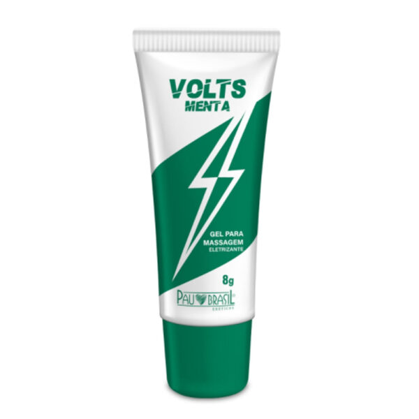 1105ME-Menta_1 Volts Gel Vibrador LĂquido Eletrizante 8g Pau Brasil