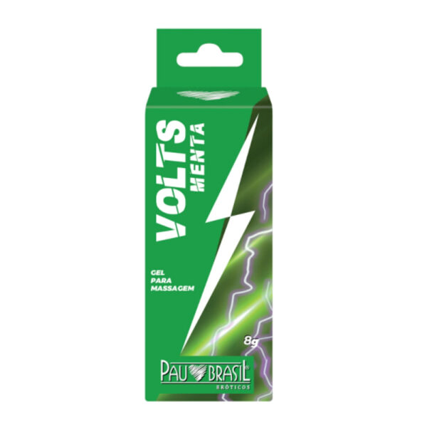 1105ME-Menta_2 Volts Gel Vibrador LĂquido Eletrizante 8g Pau Brasil