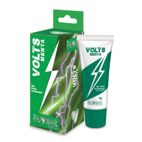 1105ME-Menta_3 Volts Gel Vibrador LĂquido Eletrizante 8g Pau Brasil