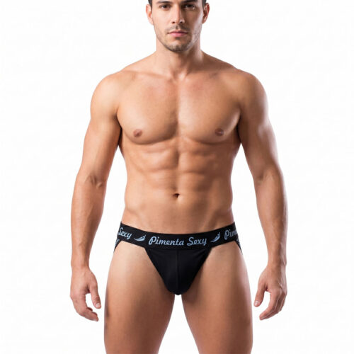 1109PS-Preto_1 Cueca Jock Strapy Pimenta Sexy