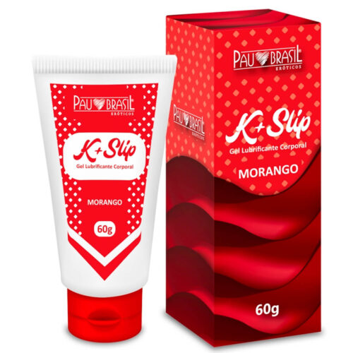 K+ Slip Gel Lubrificante Aromatizado 60g Pau Brasil