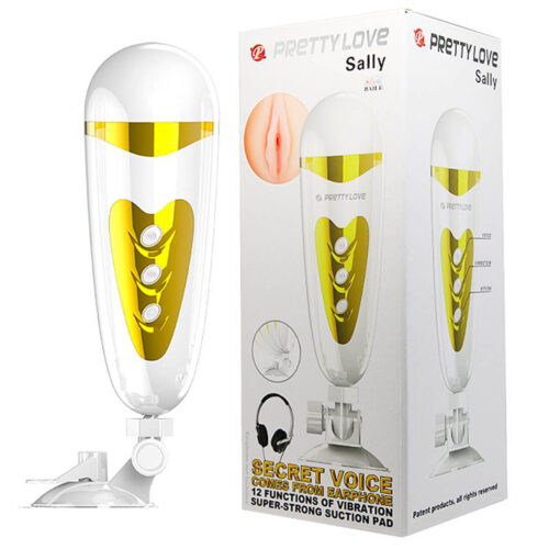 1217_1 Pretty Love Sally Lanterna Vagina em Cyberskin com Vibrador e Voz Sexy Import