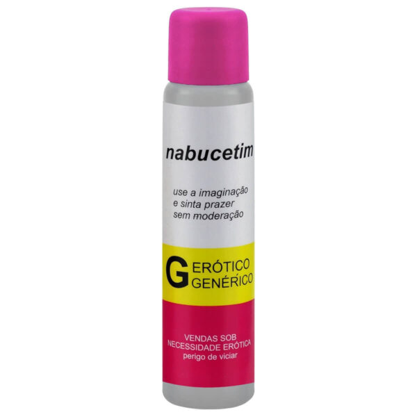 Nabucetim Gel Beijável Morango 18ml Linha Farmacinha do Riso Secret Love