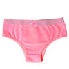 129PT-P-Rosa_1 Tanga Infantil Lisa com Lacinho Kids Patitex