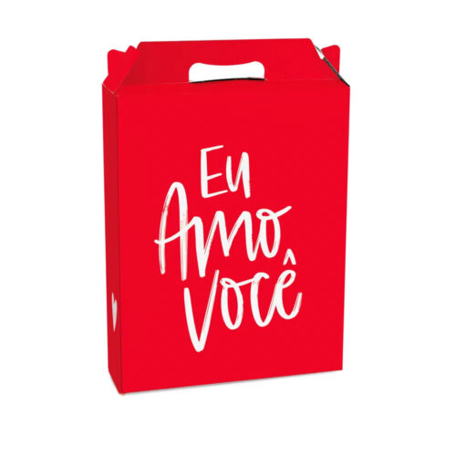 13004804_1 Caixa Maleta Retangular Eu Amo Você para Presente Cromus