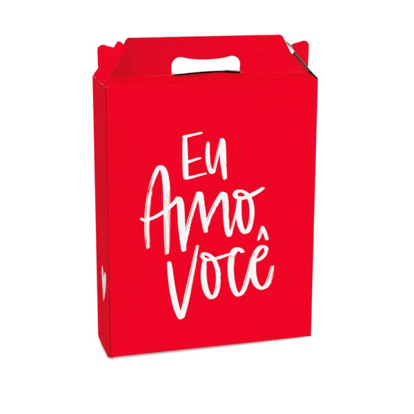 13004804_1 Caixa Maleta Retangular Eu Amo Você para Presente Cromus