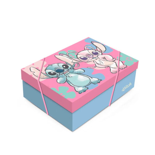 13007626-M_1 Caixa Retangular Sweet Stitch e Angel com Tampa Cromus