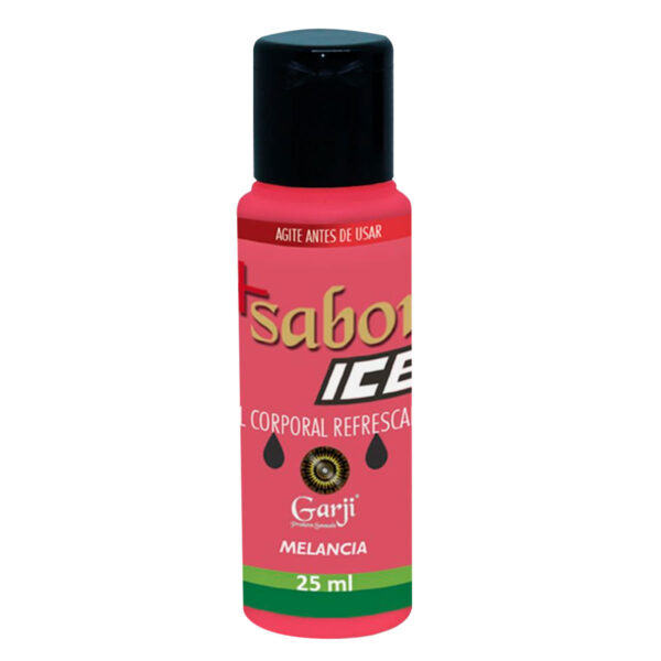 1312-Melancia_1 Mais Sabor Ice Gel Corporal Refrescante 25ml Garji