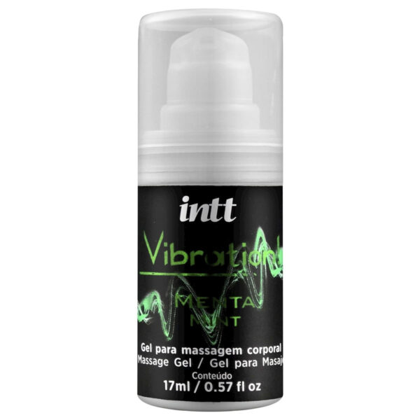 13178_2 Vibration! Gel para Massagem Corporal Sabor Menta17g INTT