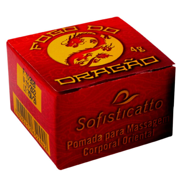 Fogo do Dragão Pomada para Massagem Corporal 4g Sofisticatto