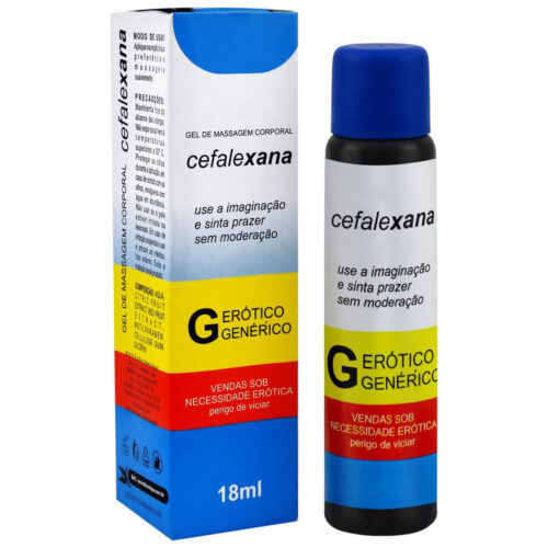 1391_1 Cefalexana Gel Beijável Morango 18ml Linha Farmacinha do Riso Secret Love