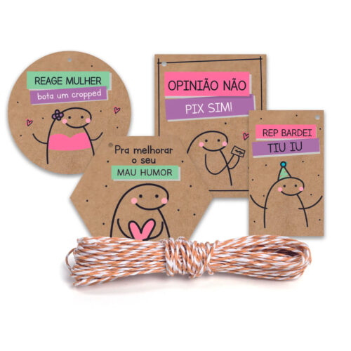 14001279_1 Kit Fechamento de Presente Linha Flork Cromus