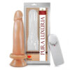 1420CV.B-01_1 Pênis Realístico Duplo Com Vibro 22x5 cm Sexy Import