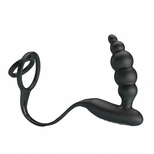 Sleeve III Anel Peniano com Plug Anal Pretty Love Miss Collection