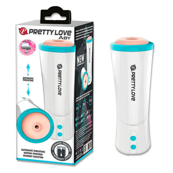 1483_1 Pretty Love Aby Masturbador Lanterna Formato de Ânus 24,6x9 cm Miss Collection