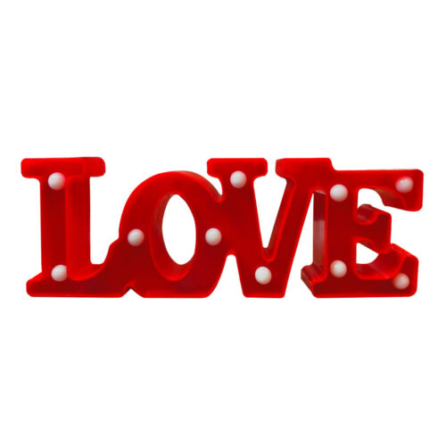 150057VM_1 Letreiro com Luzes Love Ponto das Festas