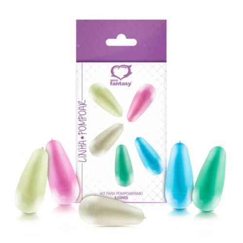 170_1 Kit para Pompoarismo com 5 Cones Sexy Fantasy