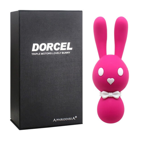 174011-Rosa_2 Dorcel Aphrodisia Vibrador em Formato de Coelho com 10 Modos de Vibração 3R Import